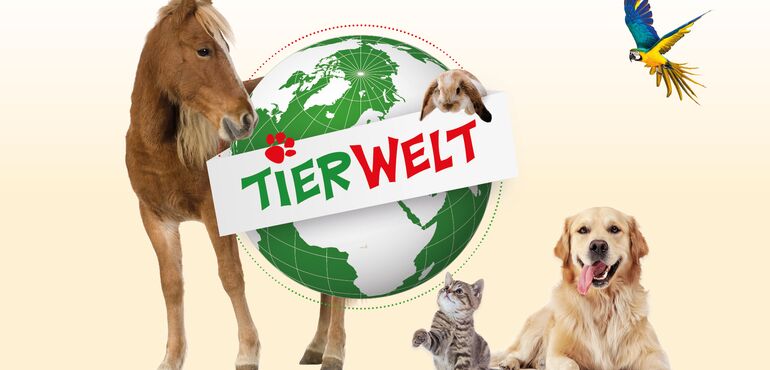 Messe TIERWELT mit Hund, Katze, Pferd, Papagei und vielen weiteren Tieren am 13. und 14. April in den Magdeburger Messehallen