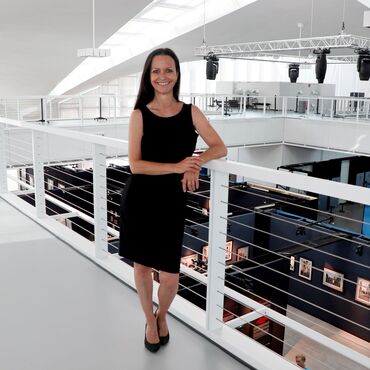 Katja Tschirschky Objektleiterin Hyparschale der Messe- und Veranstaltungsgesellschaft Magdeburg