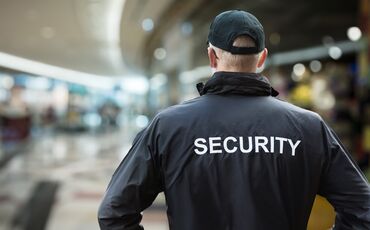 Securitymann bei einem Event