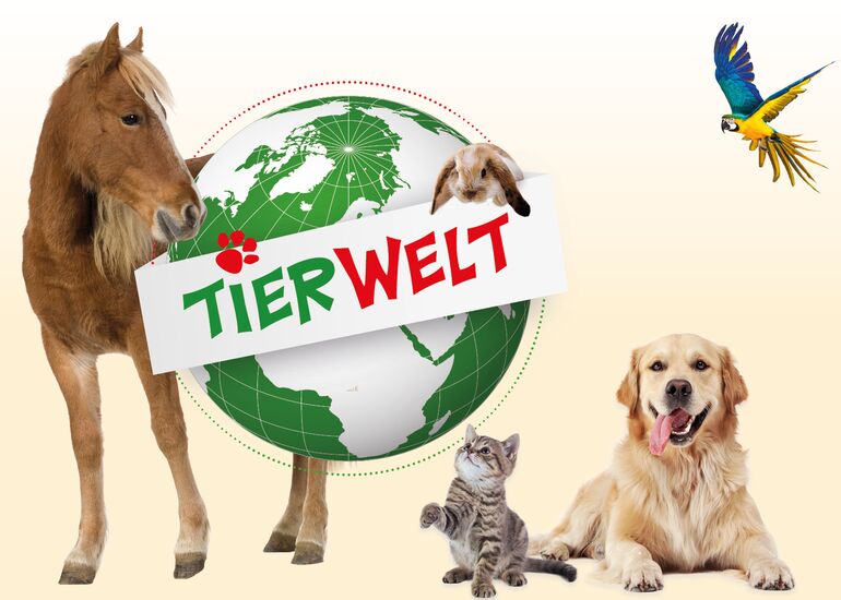 Messe TIERWELT mit Hund, Katze, Pferd, Papagei und vielen weiteren Tieren am 13. und 14. April in den Magdeburger Messehallen