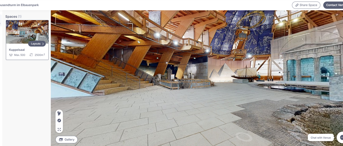 Zur 360 Grad Ansicht des Jahrtausendturms