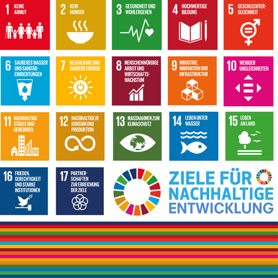 17 Ziele für nachhaltige Entwicklung (SDGs) der Vereinten Nationen